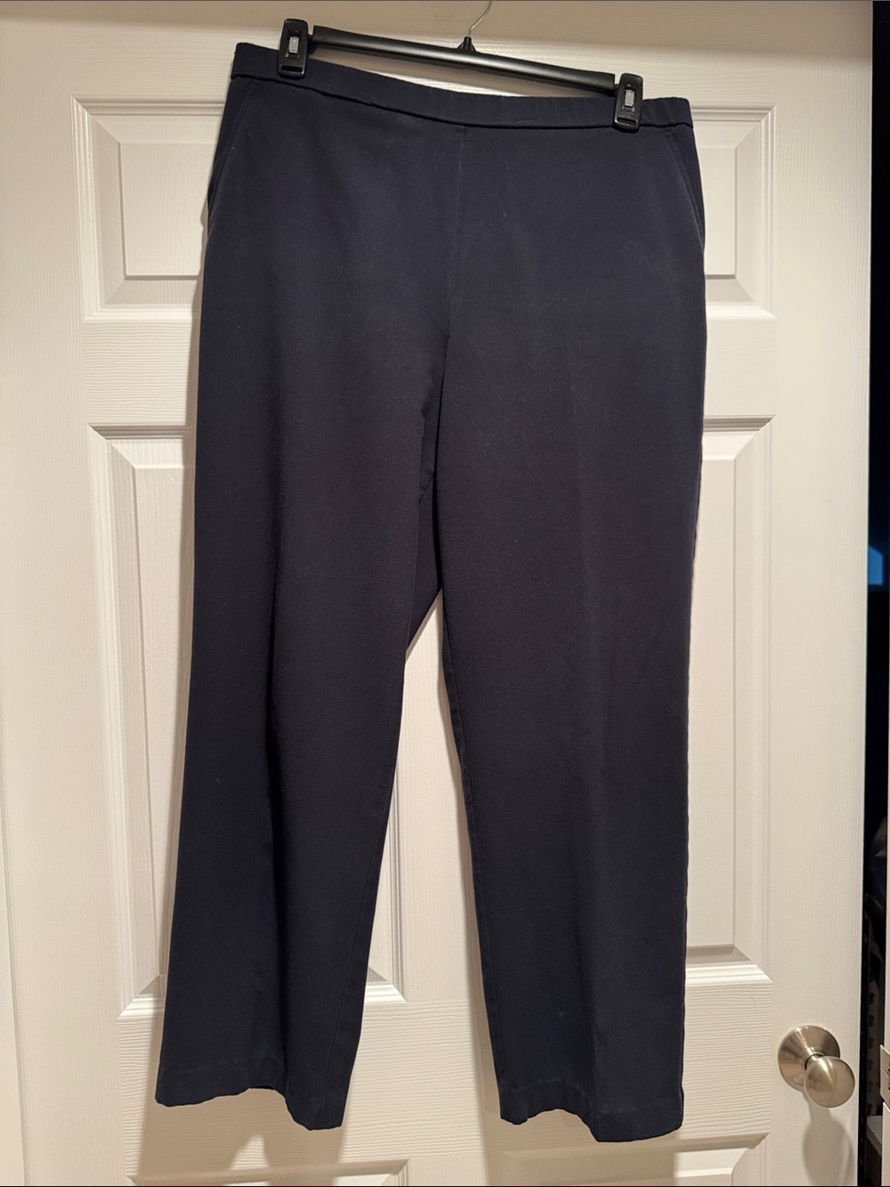 Women’s Briggs Navy Straight-Leg Pants size 16